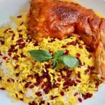 زرشک پلو با مرغ